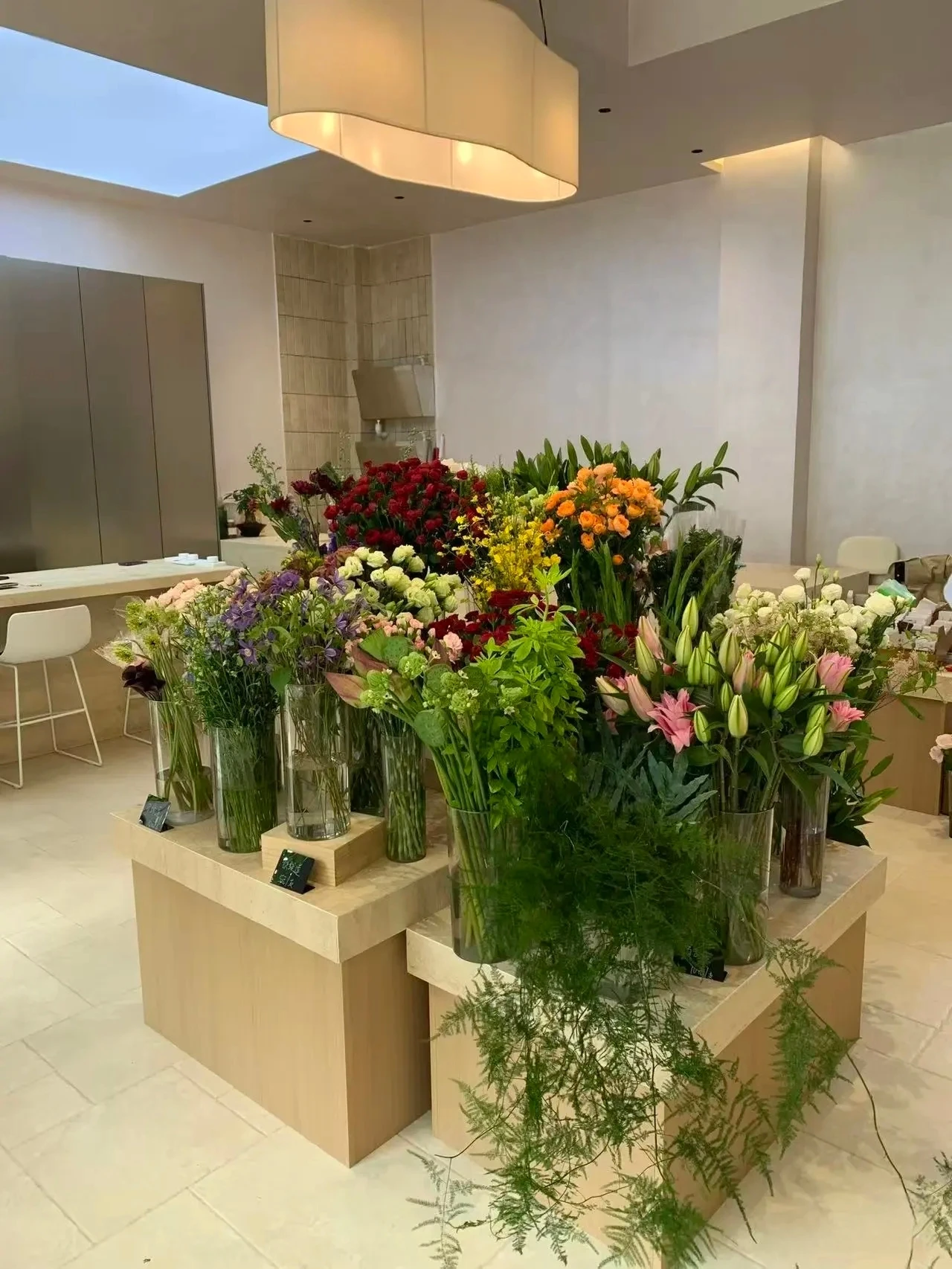 浮木生花花店内部